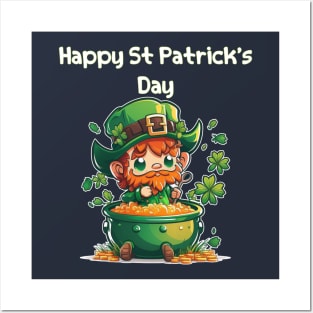 A Pot of Gold and Lots of Laughter: Happy St. Patrick's Day Posters and Art